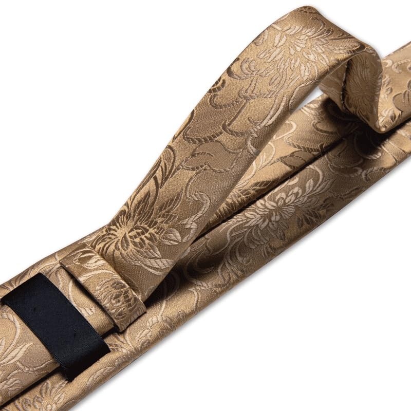 Corbata de seda paisley para hombres set regalo boda miniatura 6
