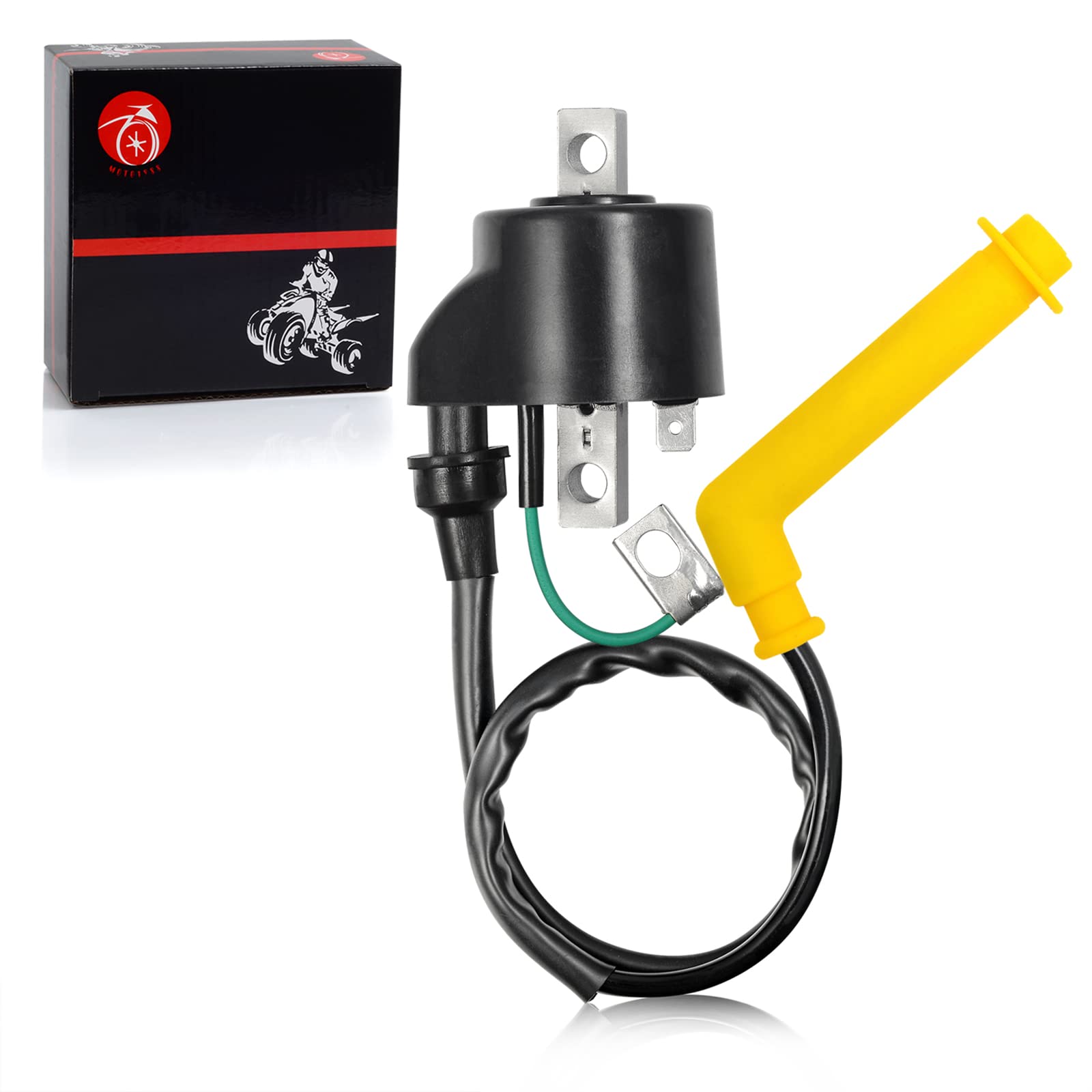 Ignition coil &amp; Spark Plug &amp; Wire Cap 2003 2004 2005 For HONDA Rincon 650 TRX650 FA FGA 4x4 30500-HN8-003 30700-HN8-003