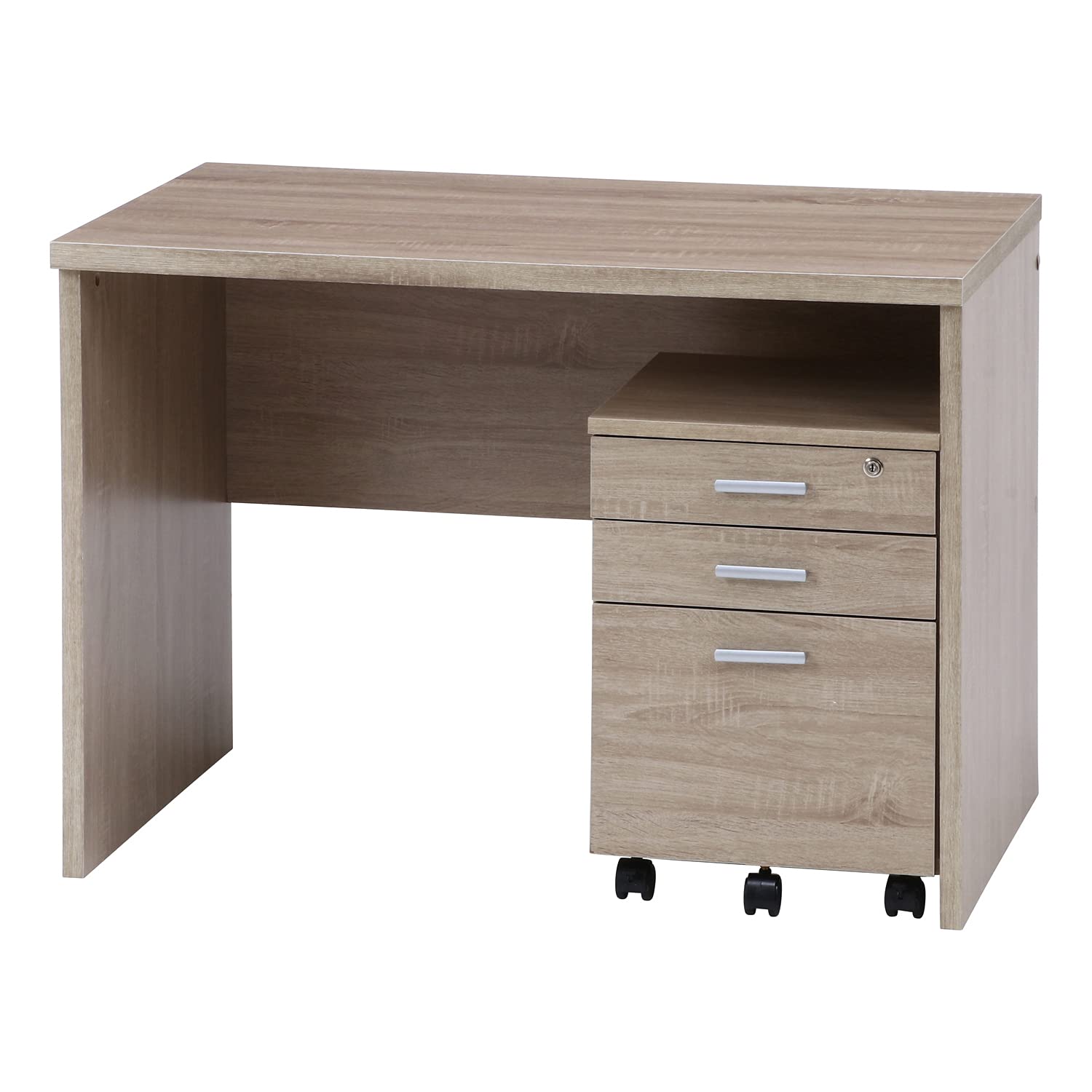 天神机　文机　（弍） Amazon | デスク 2点セット 99256 | 机 | 文房具・オフィス用品