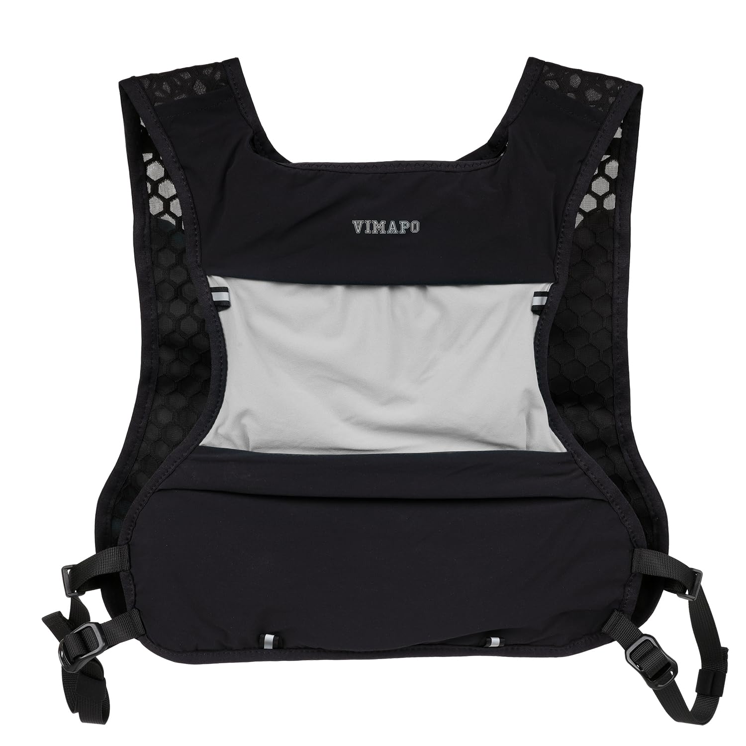 Running Hydration Vest Backpack, Trail Running Vest for Men & Women, Water Backpack for Marathon, Hiking, Biking … (Grey)