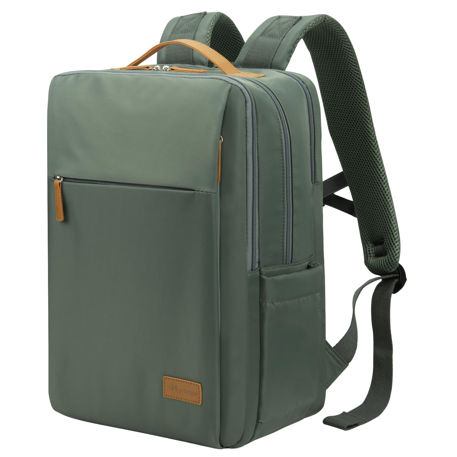 Hp hope Zaino da lavoro per uomo, zaino impermeabile da donna per zaino da scuola per laptop da 15,6 inch con porta di ricarica USB, zainetto antifurto da 22 litri per viaggi di lavoro, escursioni