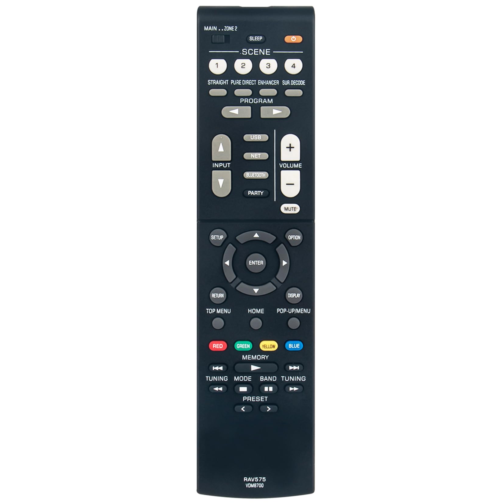 Amazon.com: RAV575 VDM8700 Replacement Remote Control Applicable