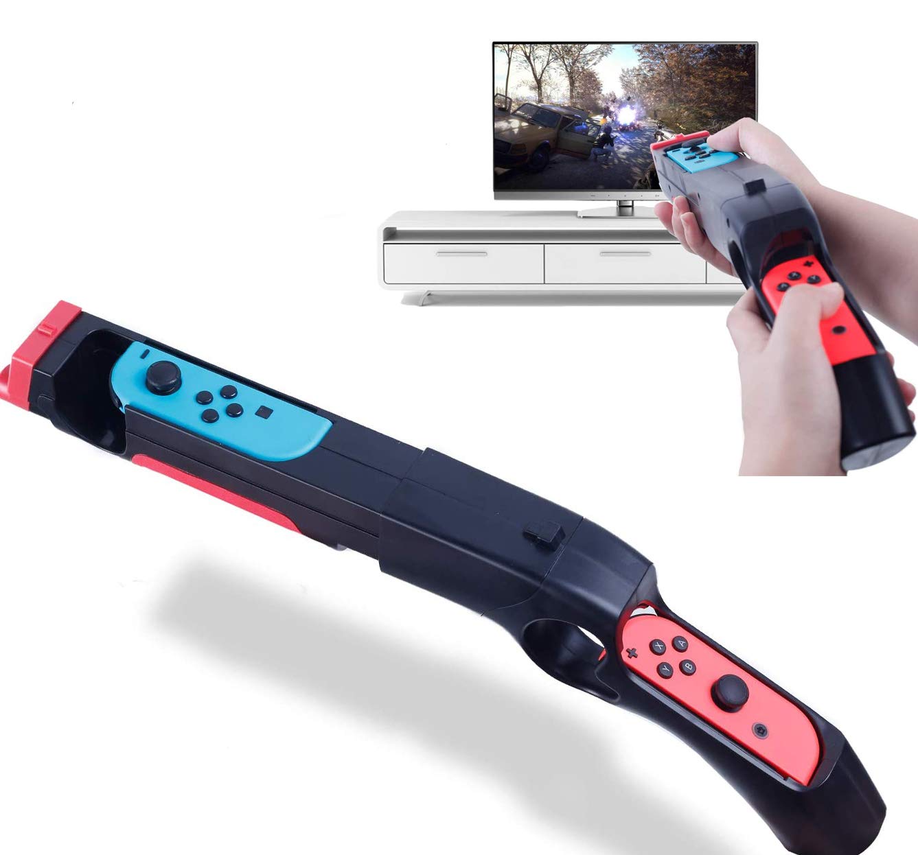 Buy Game Controller, Compatible with Nintendo Switch NSwitch JoyCons Shooting Games