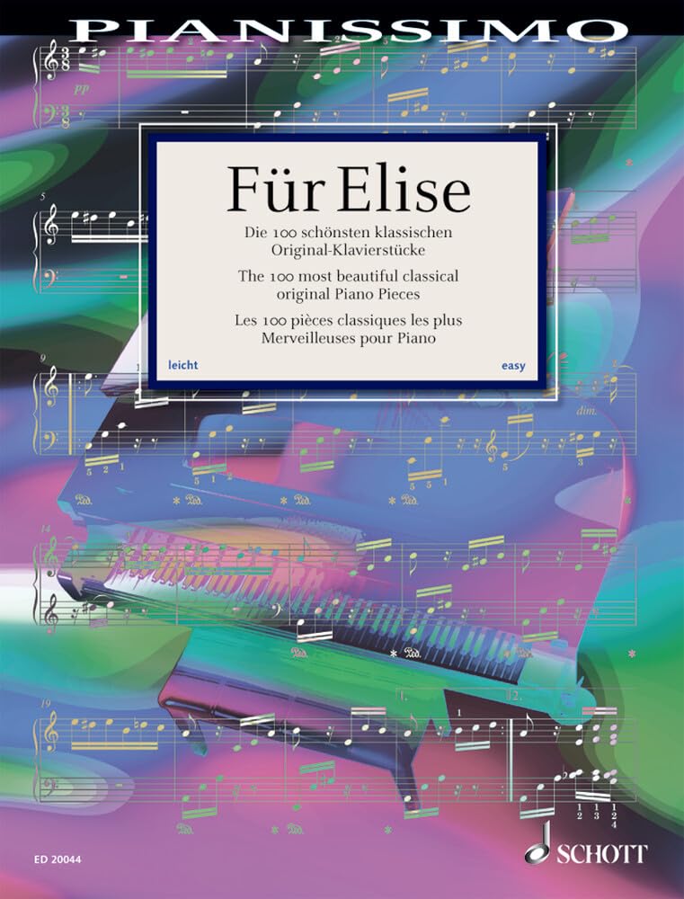 "Für Elise" Noten - Hier kannst du die Klaviernoten als PDF herunterladen