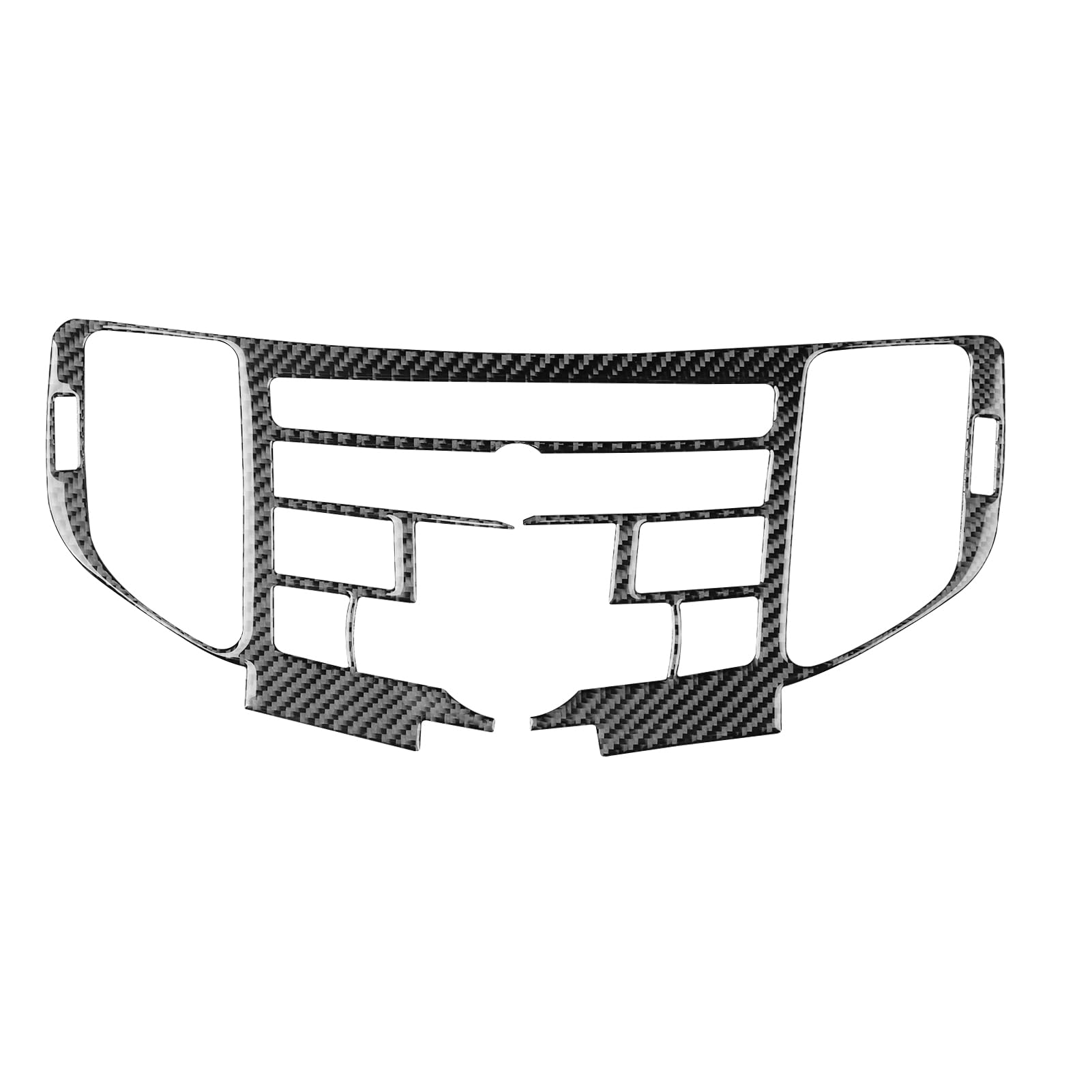 Carbon Fiber Pattern Interior Cover Decal Trim For Acura TSX (2009-2014) – Black, Self-Adhesive