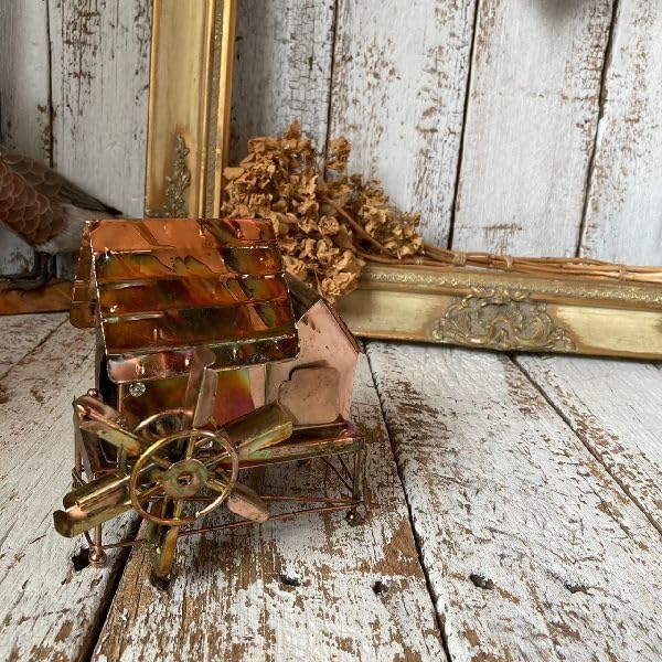 緑青のある 古い 銅 シャベル 古道具 アンティーク オブジェ 緑青のある 古い 銅 シャベル 古道具 アンティーク オブジェ