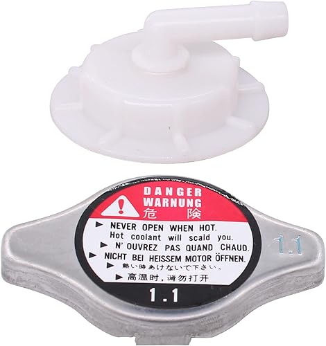 XtremeAmazing Kit de junta de tapa de tanque de refrigerante y tapa de depósito de refrigerante para RDX Ridgeline TSX ZDX TL CL MDX Legend CRV