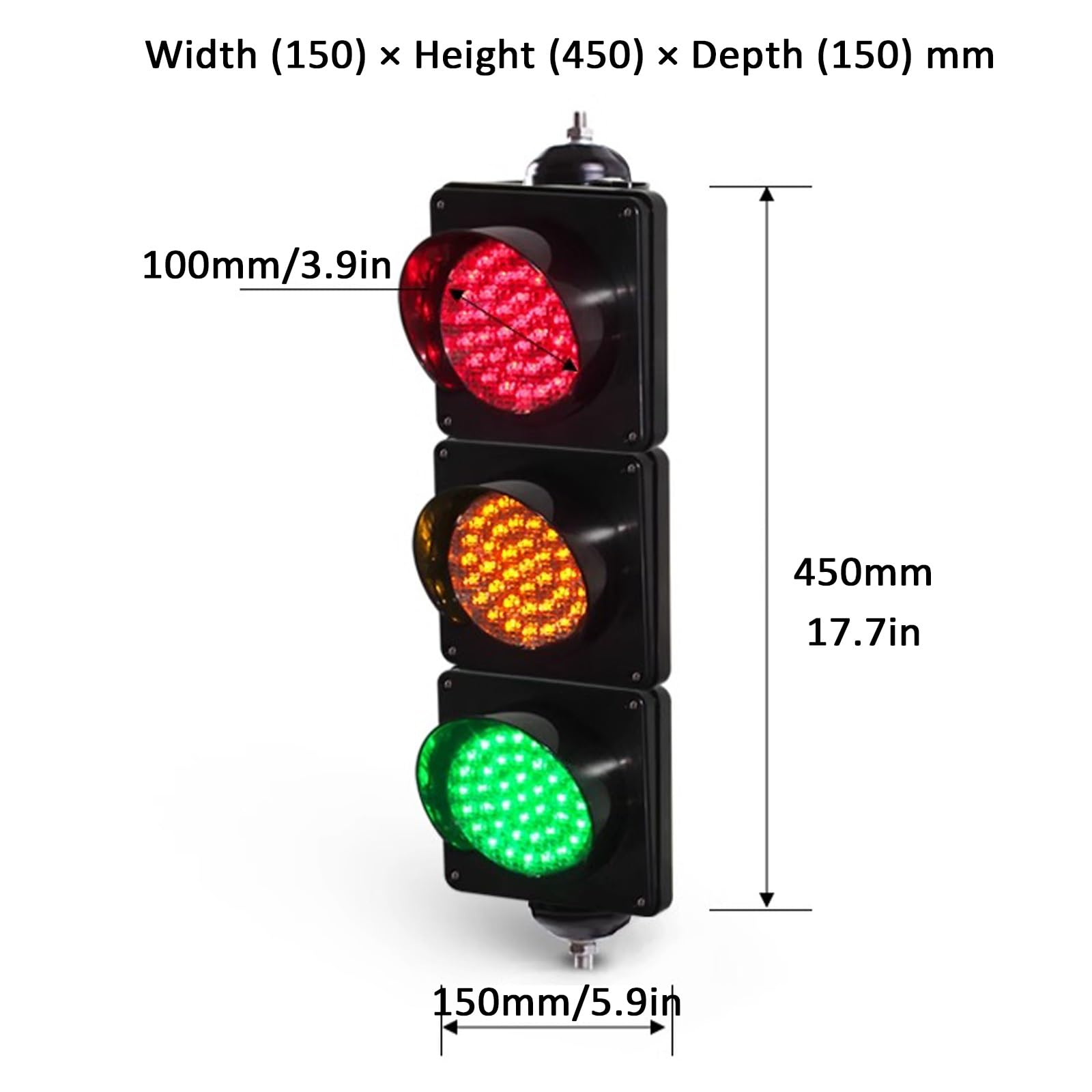 Światło drogowe LED z pilotem zdalnego sterowania, 12 V, 24 V, 220 V, zewnętrzne światło do jazdy, placów zabaw i sal lekcyjnych, trwały materiał PC, instalacja