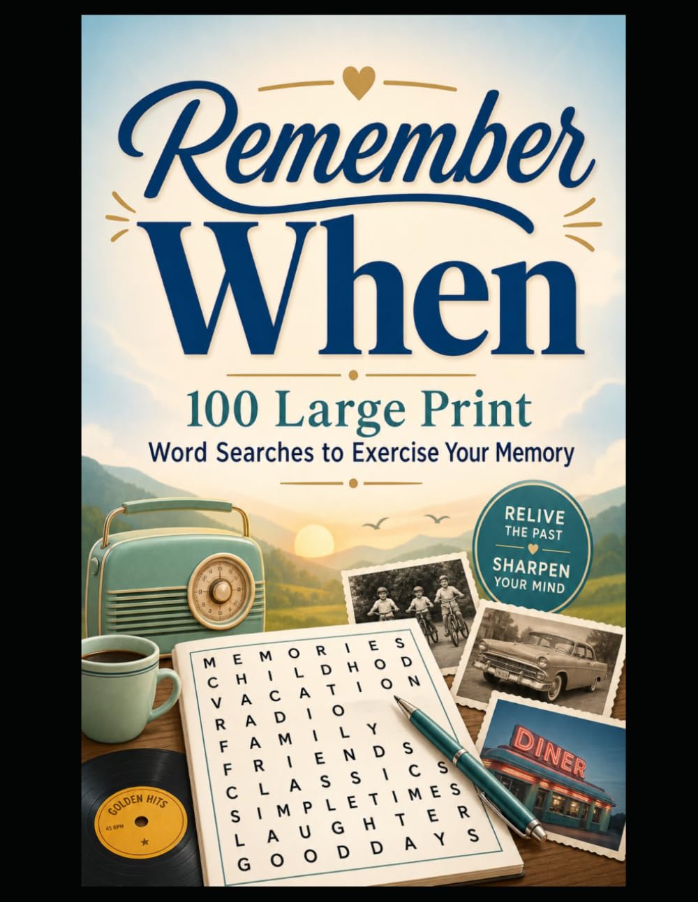 Remember When: 100 Large Print Word Search Puzzles to Help Exercise Your Memory