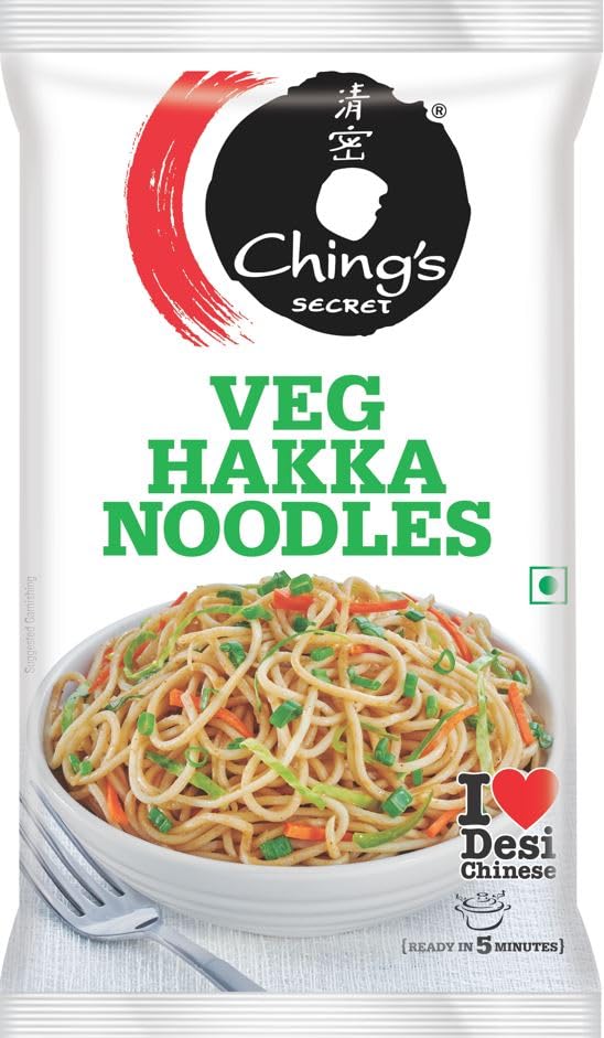 Ching's Just Soak Veg Hakka Noodles 140gm