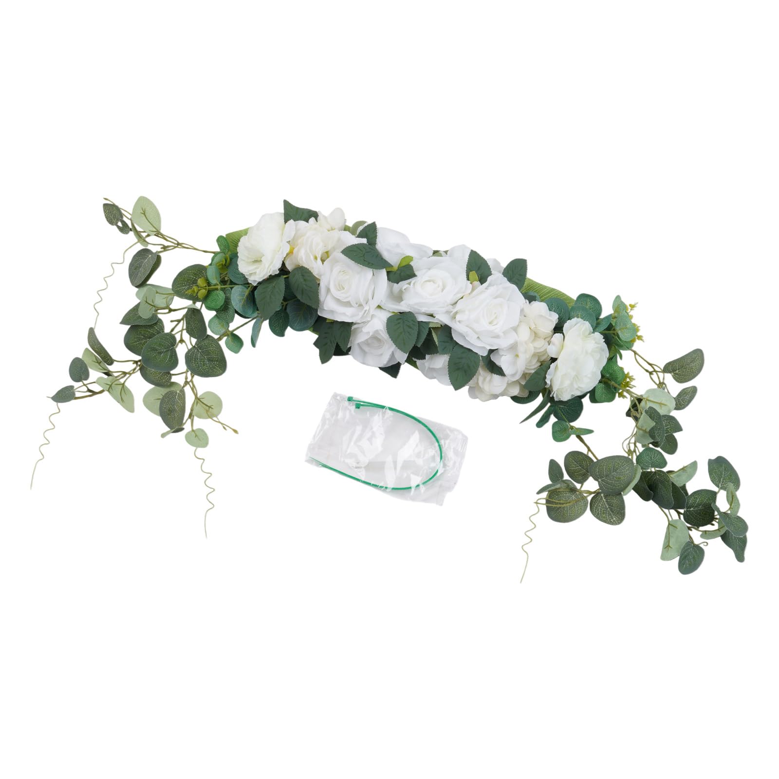 Jazuaiao Decorative Wedding Wreath Living Room Wall Ornament Garlands Suitable for Doorways and Living Room Use Home Entryway Decors