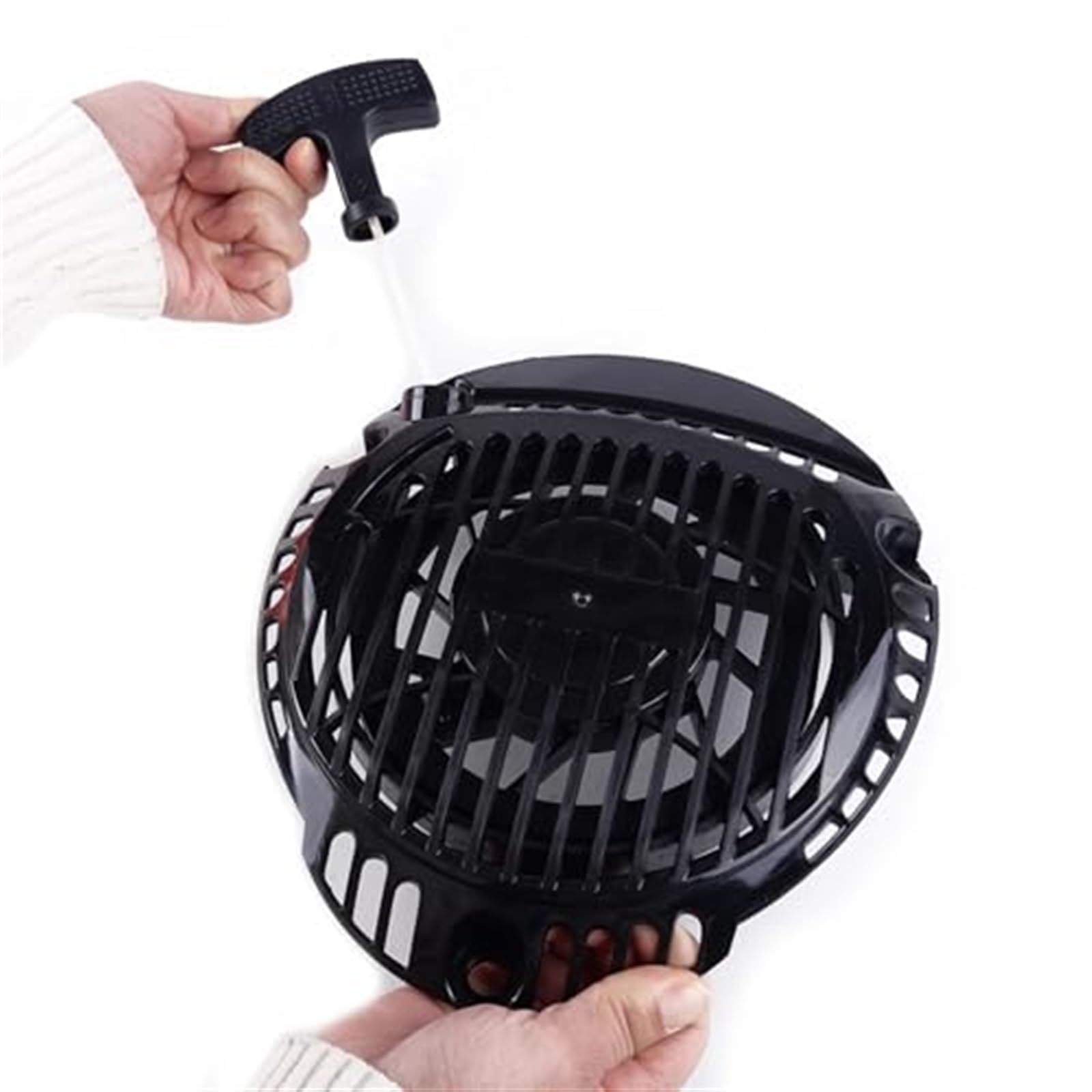 Gruppo avviamento a strappo nero 1416520S, for Kohler, XT650 XT675 XT775 XT800 14 165 20-S Avviamento a strappo per tosaerba