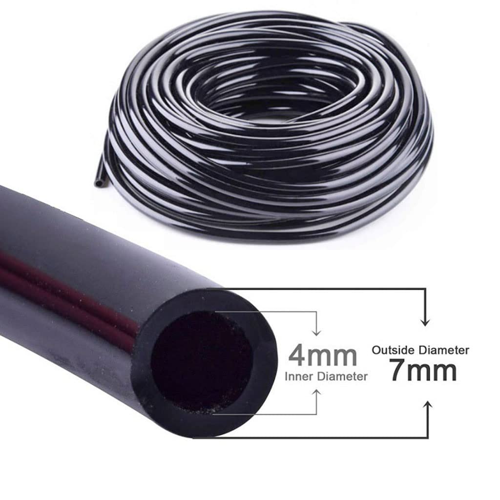 Wąż Do Nawadniania Mikrokroplowego 4/7 Mm Wąż Ogrodowy Z PVC Ze Złączem(40m 131.ft)