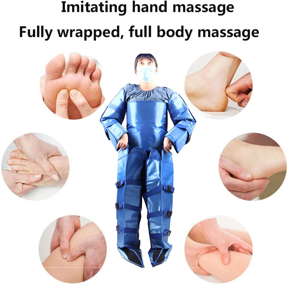 Macchina per Il Drenaggio Linfatico Professionale per Massaggio Completo del Corpo Massaggio di Drenaggio Linfatico Perdita Peso Attrezzatura,Presso Terapia Gambe Linfodrenante