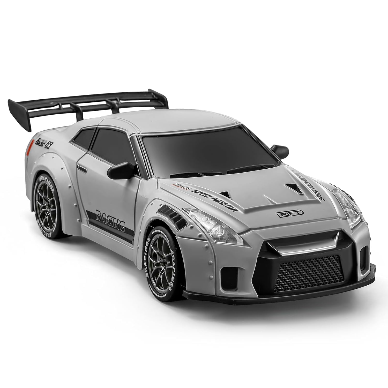 Jack Royal Tokyo Drift Remote Control 1:20 Scale Drift Car | 20Kmph, 2.4Ghz | 4 Wheel Drive Boost Mode with Type -C Charging 2 in 1 App + Remote Re-cahrgeable Drifting Car with LED Head Light — Amazon image 5