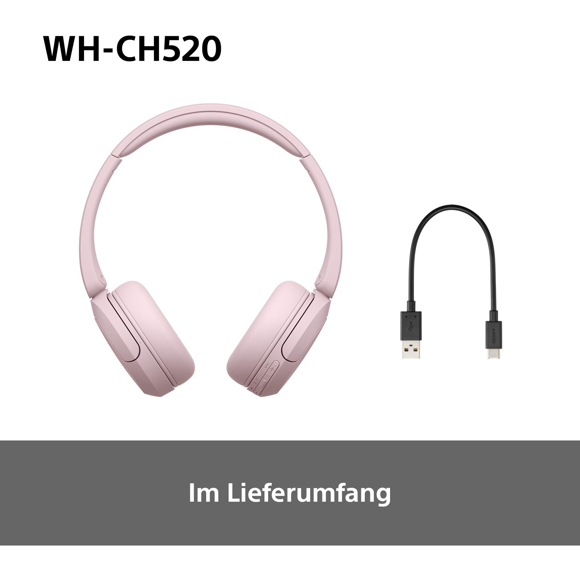 Sony WHCH520 On-Ear-Kopfhörer (Freisprechfunktion – Bild 9