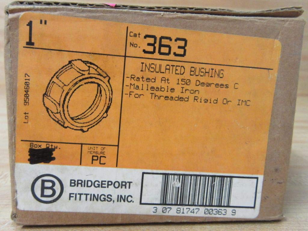 Bridgeport 363 Insulated Bushing 1" (Pack of 34)