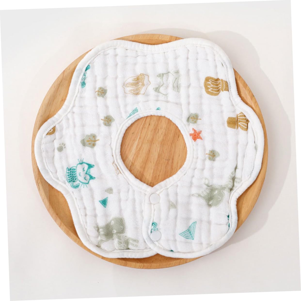 Toyvian 12 Pièces Bavoirs Bavoir Qui Bave Bavoir De Déjeuner Bavoir De Dentition Bébé Torchon Pour Bébé Serviette De Salive Bavoir Pour Tout-petits Nouveau Née Coton Nourrir Blanche
