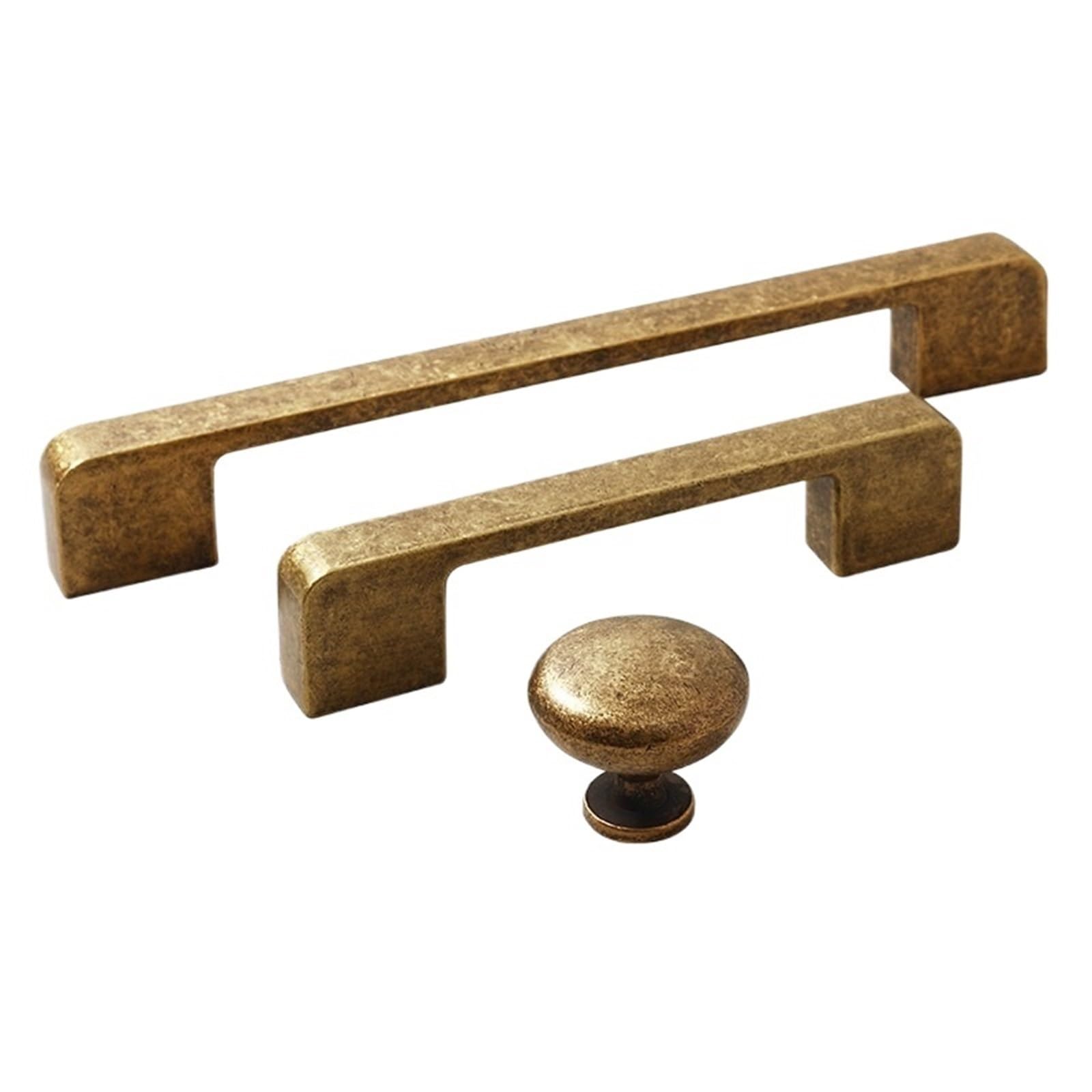 Kdhcvkz Antique-224Mm 1Pcs Antique-Style Cabinet Handle, Antique-Bronze Cupboard And Wardrobe Pulls, Single-Hole Knob For Shoe Racks, Furniture Hardware(Antique-224Mm)