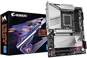 GIGABYTE Z790 AORUS ELITE AX-W Z790 LGA 1700 ATX Motherboard with DDR5,...