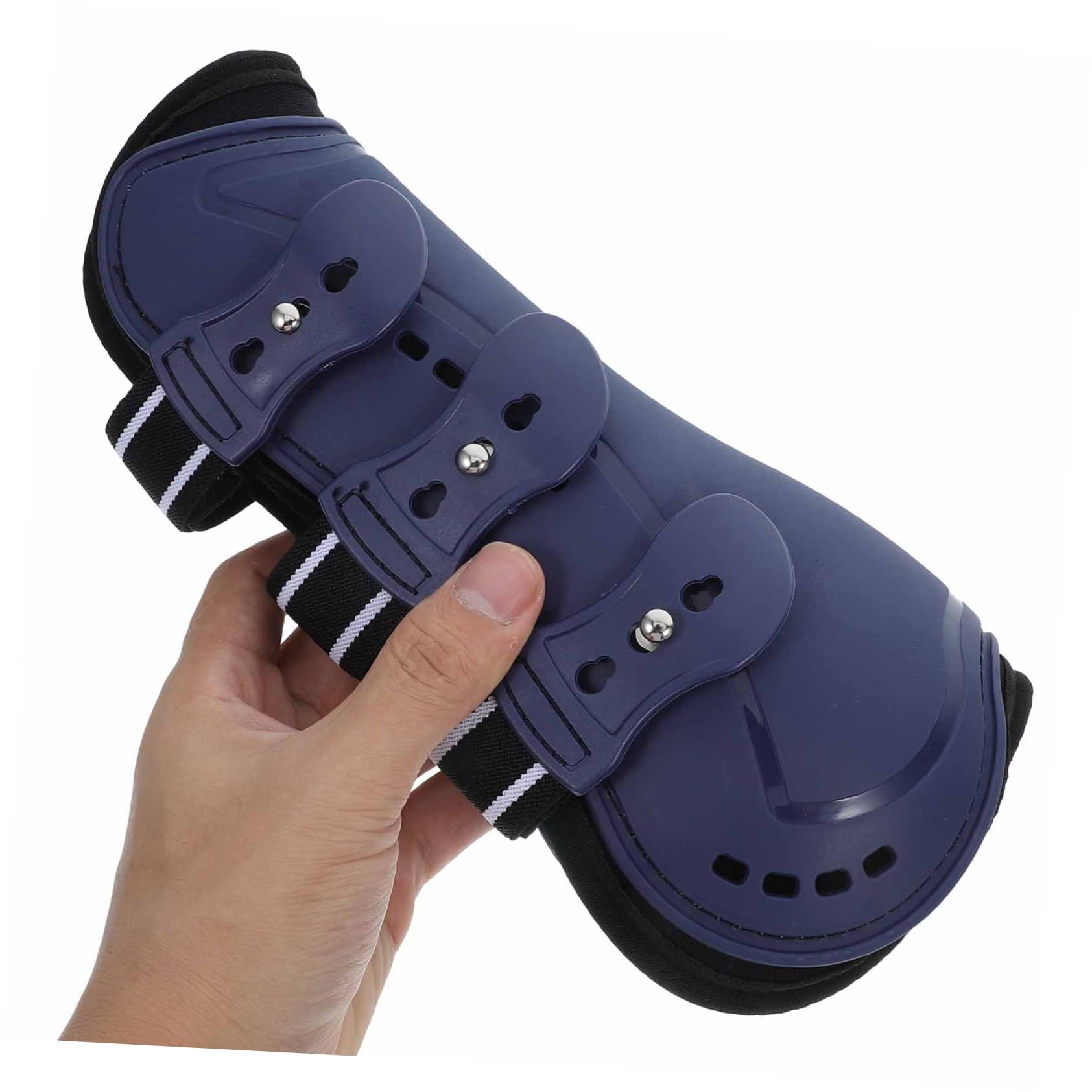 Toyvian 4piezas Botas para Tobillos De Caballo De Pies Reutilizables para Patas De Caballo Botas Ortopédicas para Tendones Entrenamiento Ecuestre
