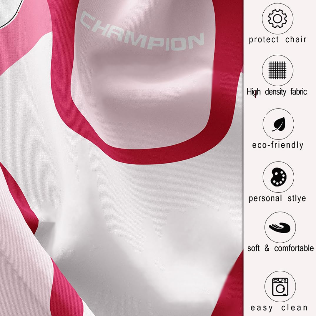 Sweisua Chair Slipcovers for Game Chair - Arms Cover Attached, Slip-Cover Only - Light Blue