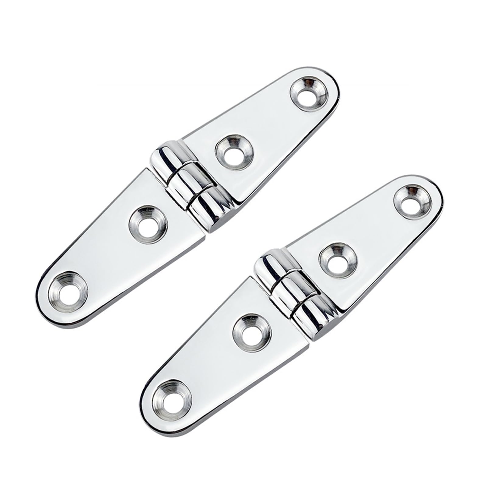 Clingre Boutique Shop Uk Wei� 2X Ss 316 Marine Grade 26 * 102Mm Cast Boat Caravan Rv Deck Hinge Cupboard Cabinet Drawer Door Strap Butt Hinge Furniture Hardware Hardware Hinges