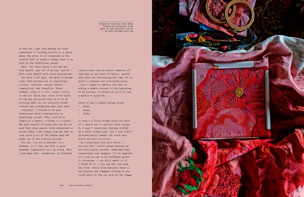 The Untamed Thread: Slow stitch to soothe the soul and ignite creativity