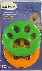 JG REMOVEDORES DE PELOS PET P/MAQUINA DE LAVAR EM POLIPROPILENO CORES SORTIDAS Ø8CM 2PCS - CM36