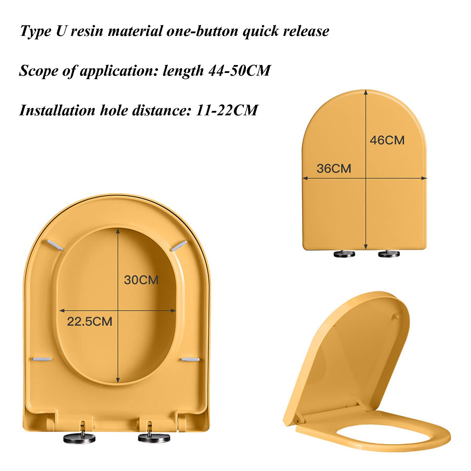 Sedile WC, chiusura silenziosa(B)