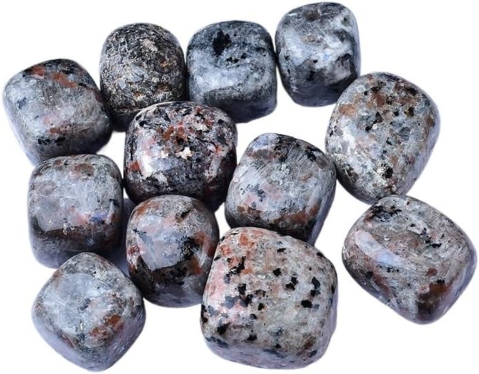 WHZHDMA Bulk Natural Crystal Rough Stone Natural Flame Stone Crystal Rolling Stone Ornaments Mineral Specimen Fish Tank Stone Rocks Stones and Crystals