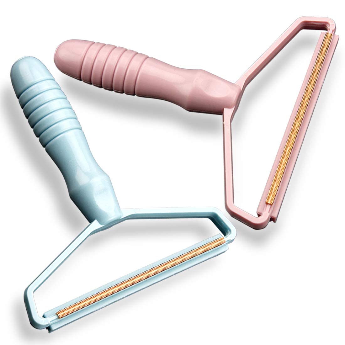 VIDHYA ENTERPRISEs Portable Lint Remover, Pet Fur Remover, Manual Clothes Fuzz Shaver, Sweater Clean Tool, Double Sided Fuzz Remover for Removing Dust and Pet Hair from Clothing, Furniture, Curtain, Blanket, Couch (2 Pack-Multi-color)