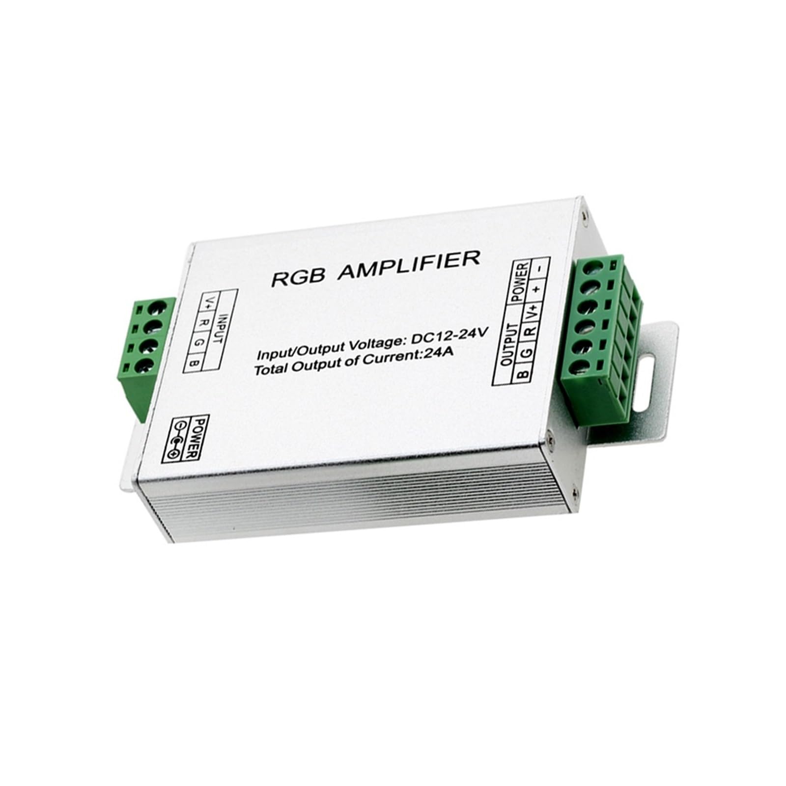 DC5V-24V 24A 30A 32A LED RGBCCT/RGBW/RGB Amplifier for Strip Power Repeater Light Controller(RGB 24A)