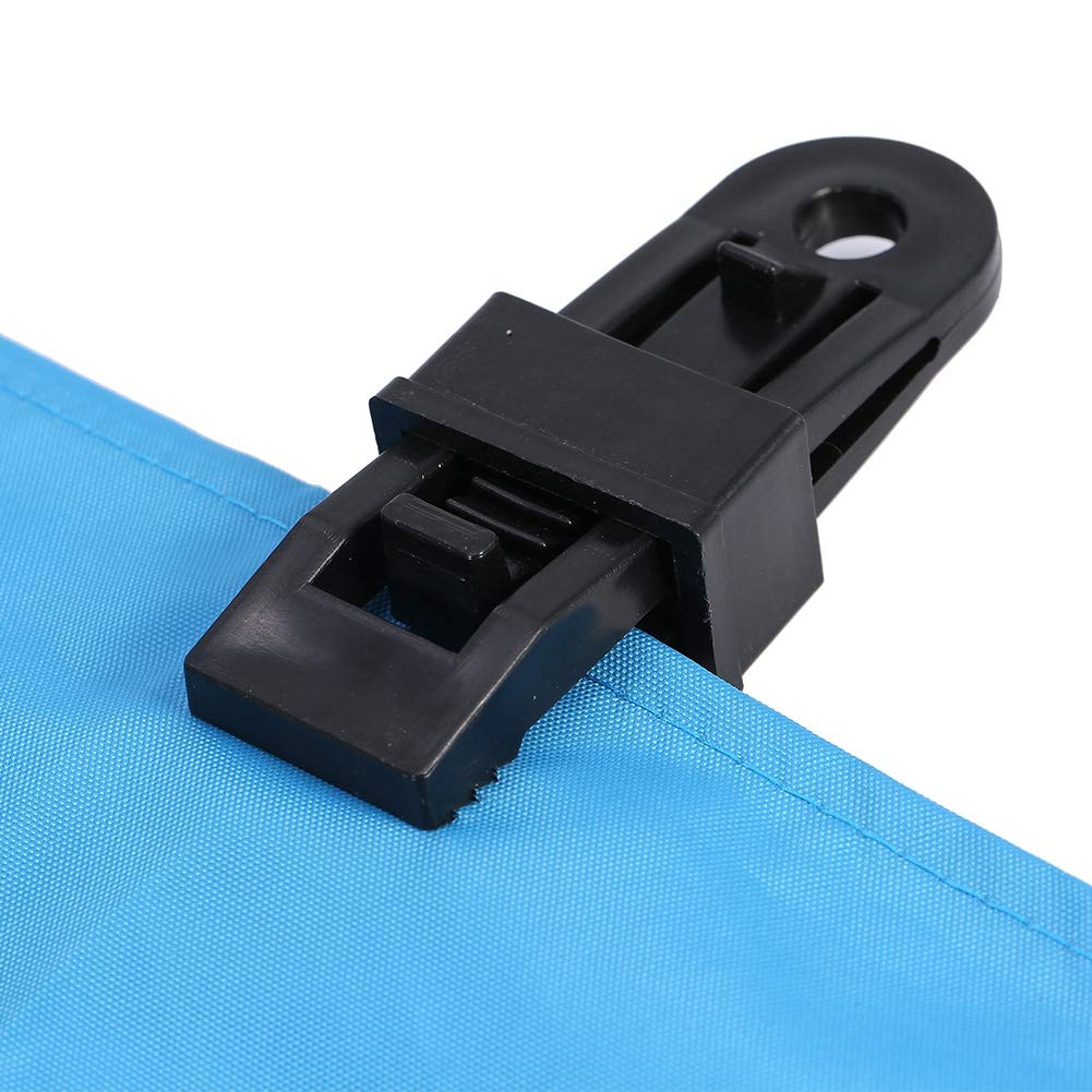 6pcs High Strength Plastic Tent Clamp Clips Lightweight Tarp Clips Outdoor Camping