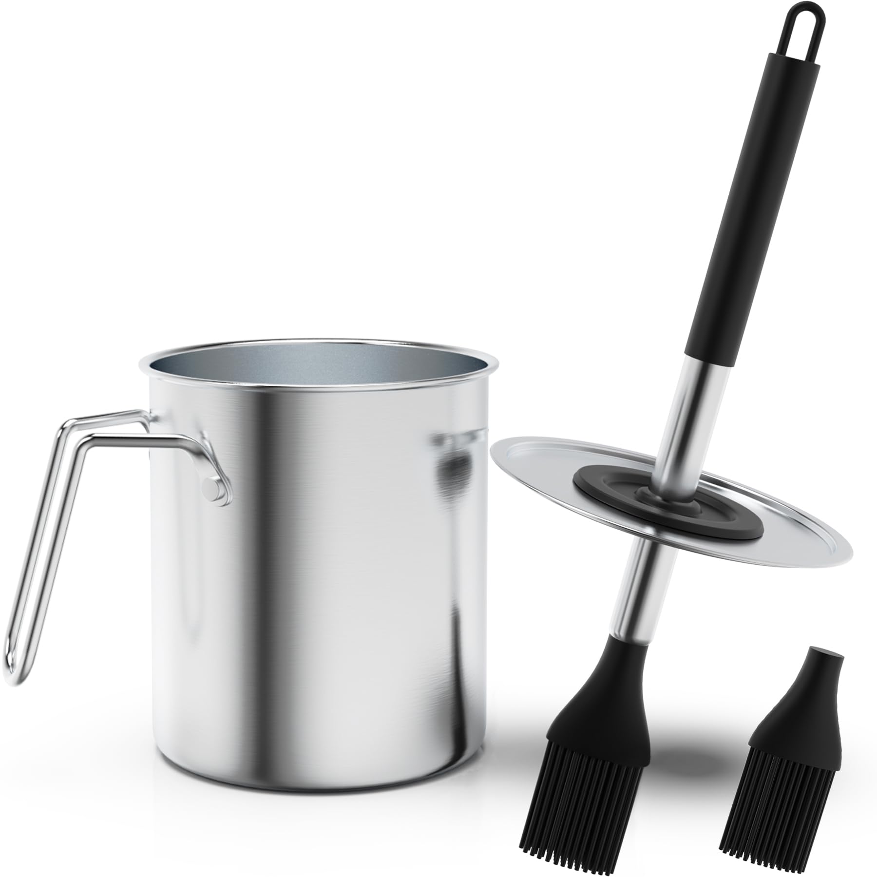 Geesta Adjustable Sauce Pot and Basting Brush Set