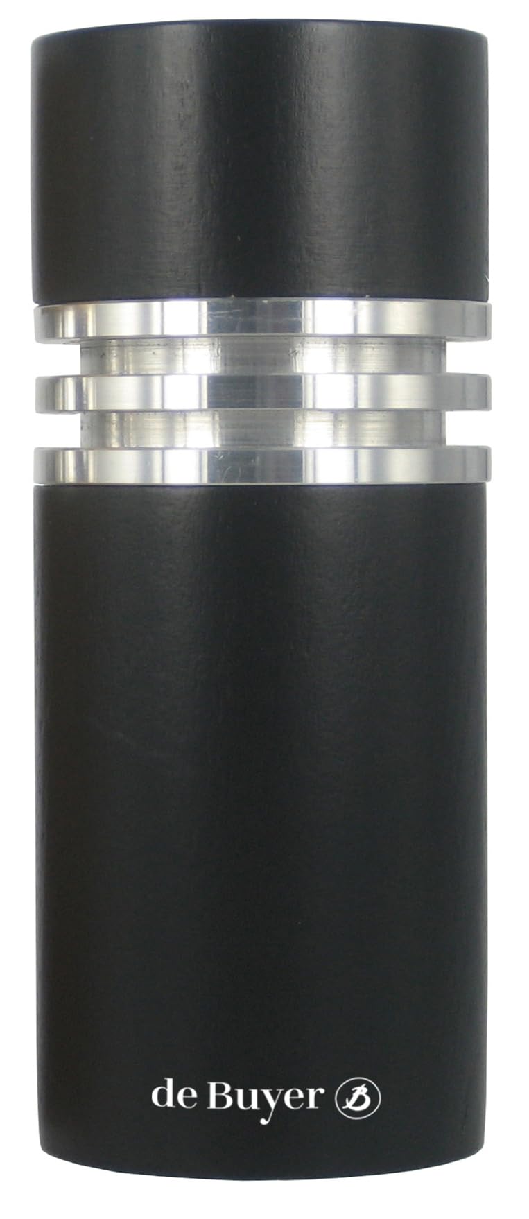 Marluxs323.120606 Salt Mill Wood Ebony 5 x 5 x 12 cm