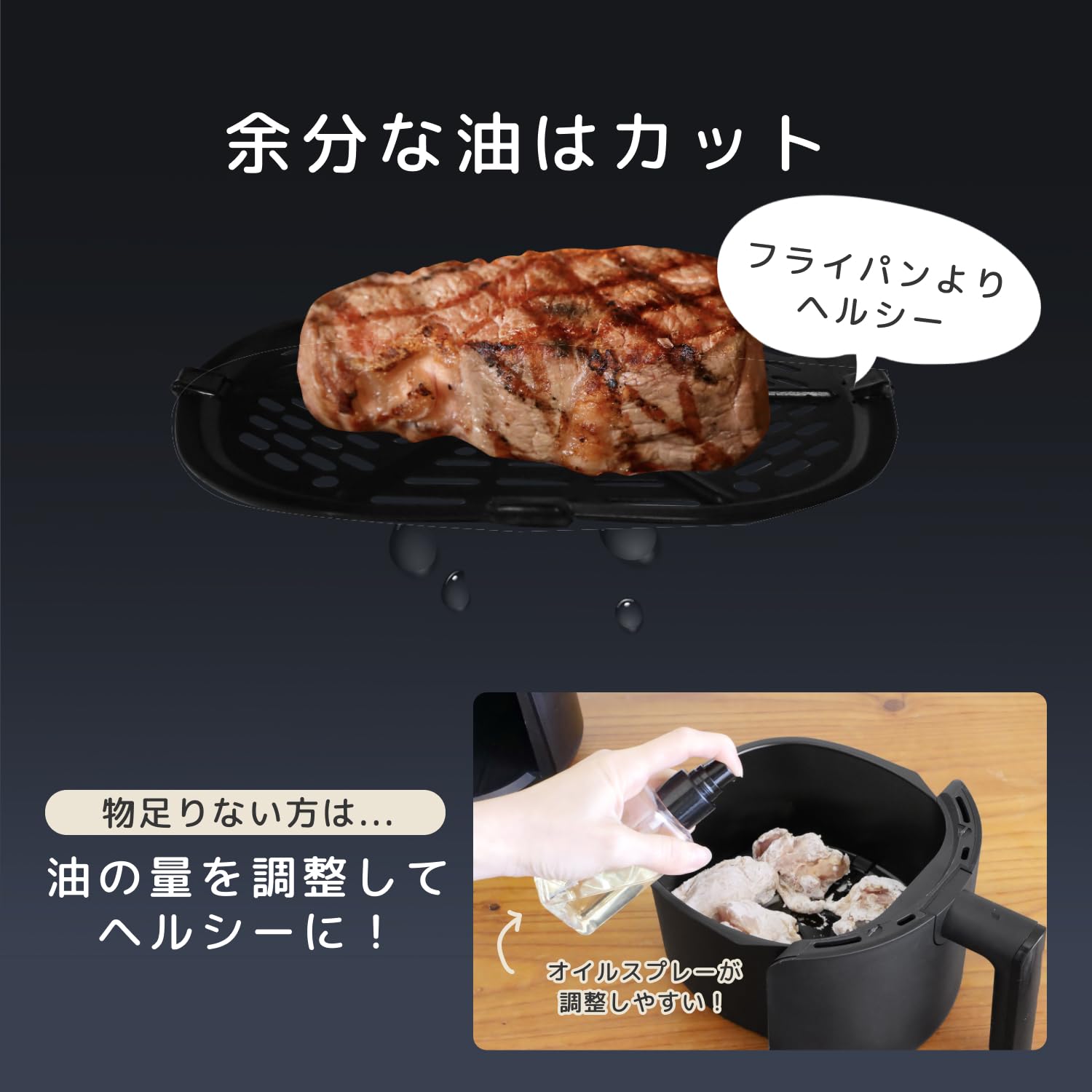 Amazon.co.jp: sology(ソロジー) ノンフライヤー 2.2L 一人用 2人用