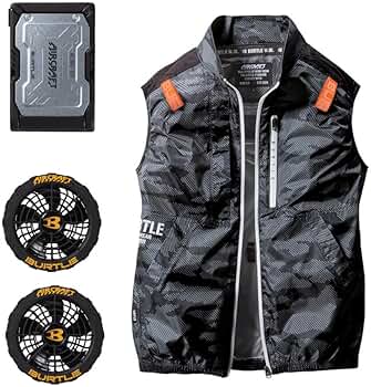 bambo様 BURTLE 空調服 AC2014 Ｌ フルセット 19V Amazon.co.jp: [バートル] エアークラフト ベスト 黒ファン 19V