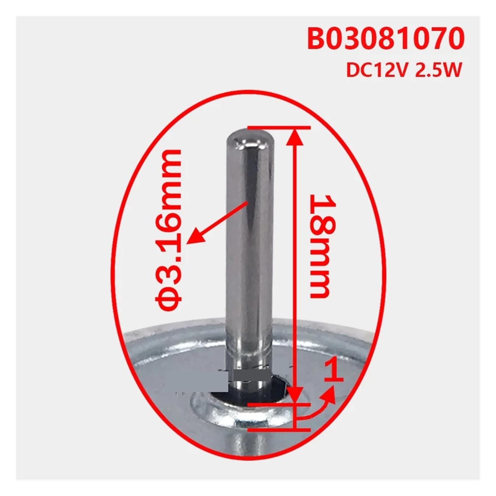 Compatibile Con Samsung, Compatibile Con Hisense, Compatibile Con Rongsheng, Motore Del Frigorifero ZWF-30-3 DC12V B03081070 Motore Della Ventola