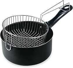 Frigideira Alta 20 Com Tela Alumínio Fortaleza Preto