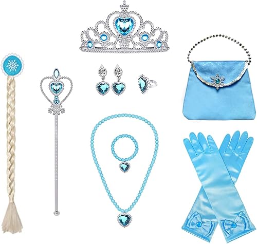 Miniatura 2 de Vestido de princesa de nieve para niñas pequeñas, disfraz de reina de Halloween, cosplay, Navidad, fiesta elegante, 3-8T, Nieve