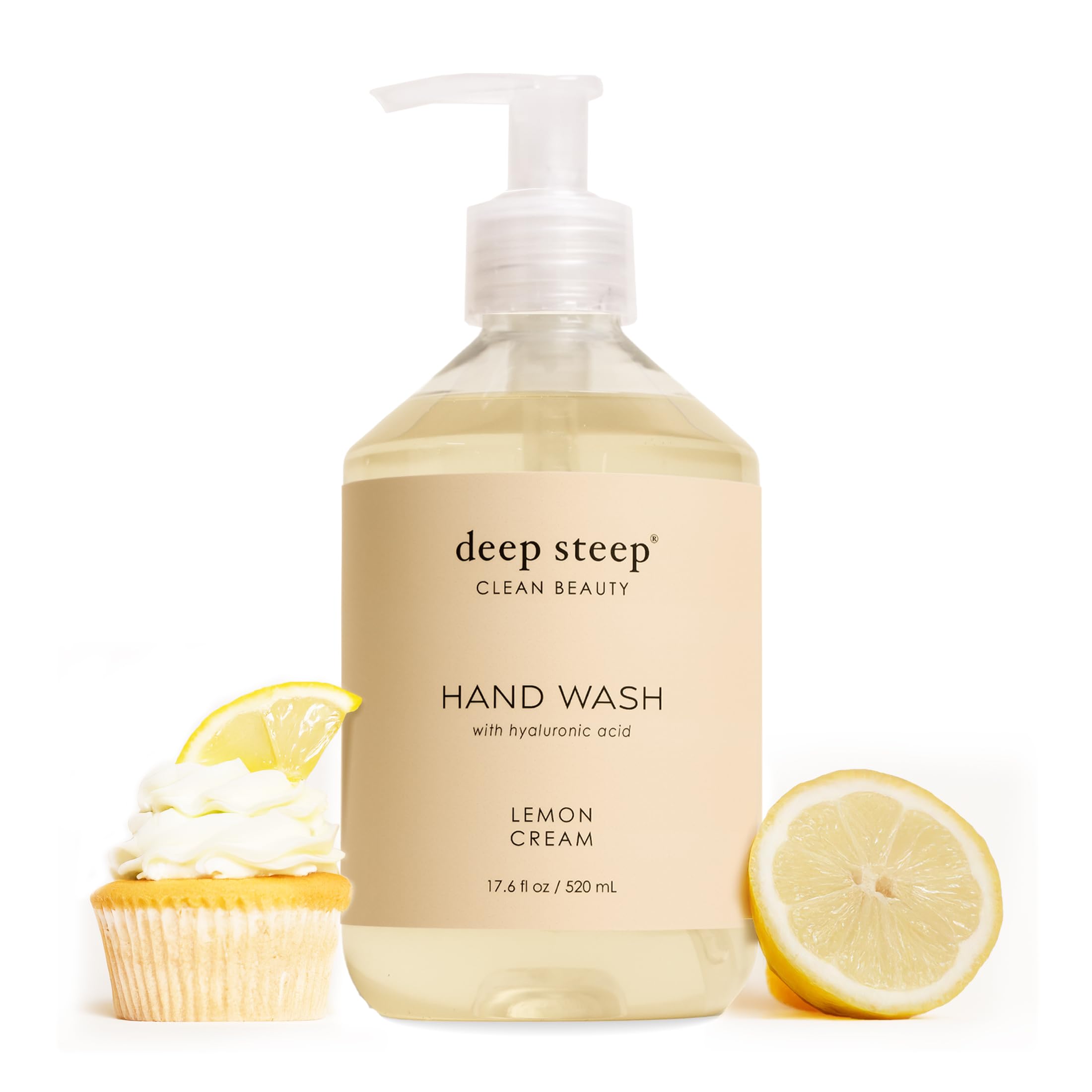 Hand Wash Lemon Cream Deep Steep 17.6 oz Liquid