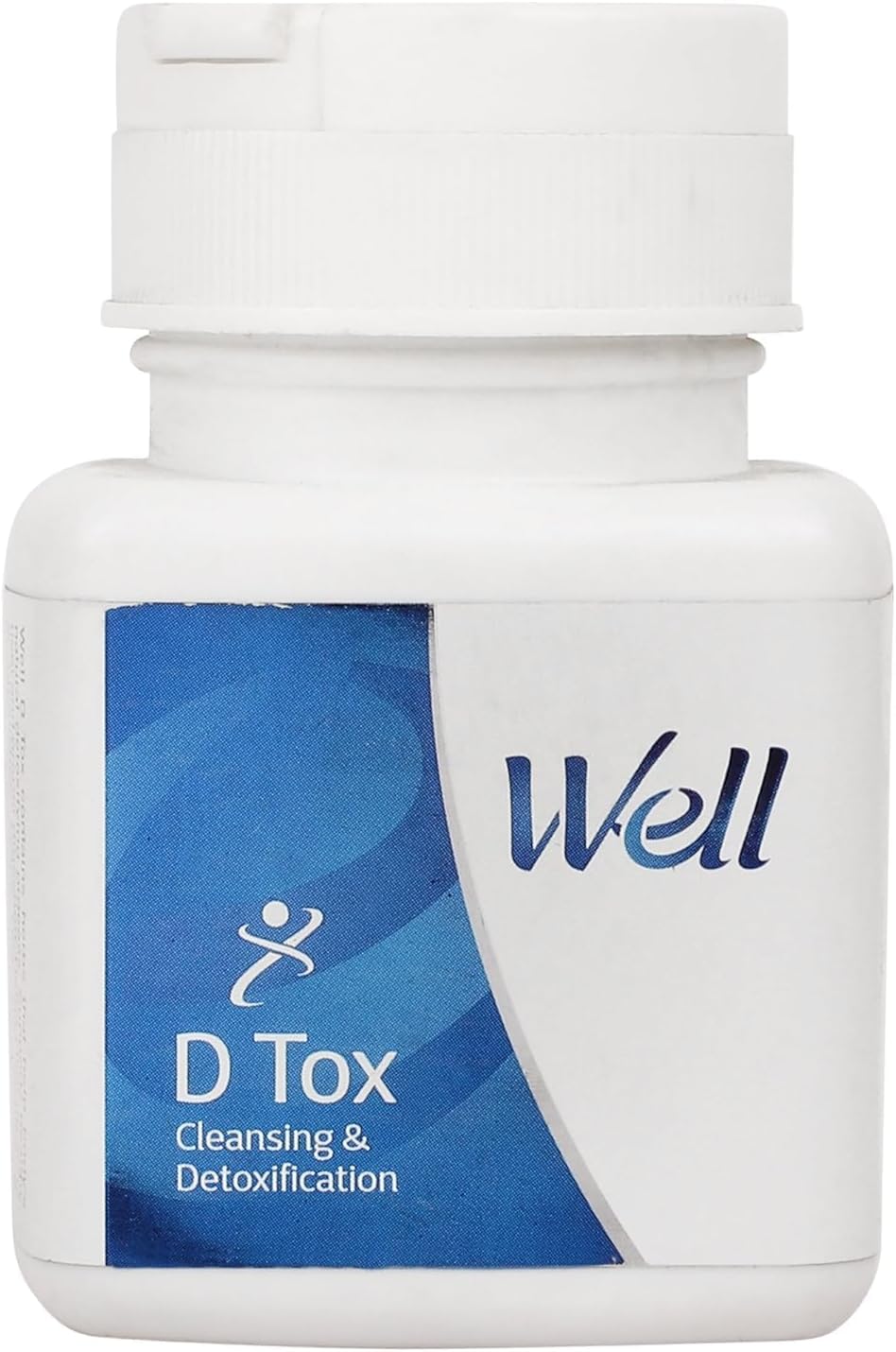 Modicare Well D Tox Body Cleansing Detoxification Natural Weight Management Supplement - 60 Veg Tablets