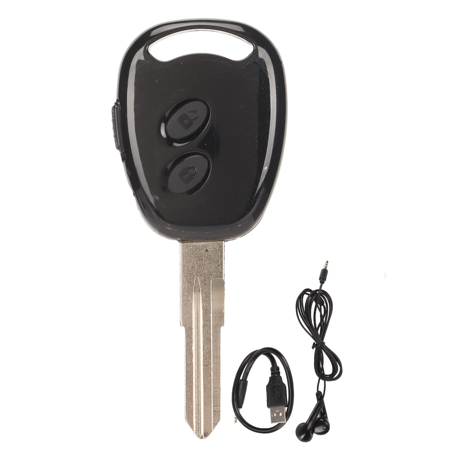 Grabadora de Voz Digital Voz 4GB, Dispositivo de Grabación con Reproducción de MP3, Grabadora HD Reducción de Ruido Forma de Clave Cifrada Activada por Voz