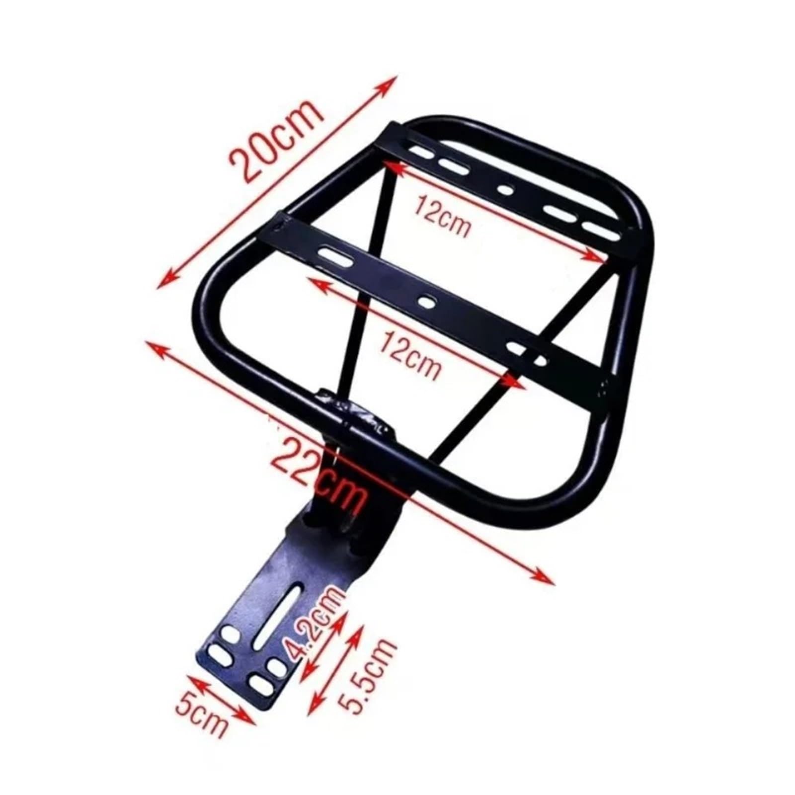 Porte-Bagages Arrière Moto Support Universel Coffre Vélo Électrique Coffre Batterie Cadre Boîte Rangement Dossier Véhicule Électrique