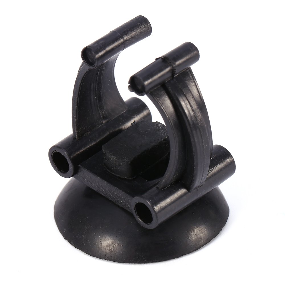 Aquarium Suction Cup | Heater Holding Clip & Flexible Clamps for Aquarium Fish Tanks (Pack of 2) (Suitable for All Fish Tanks and Heaters)