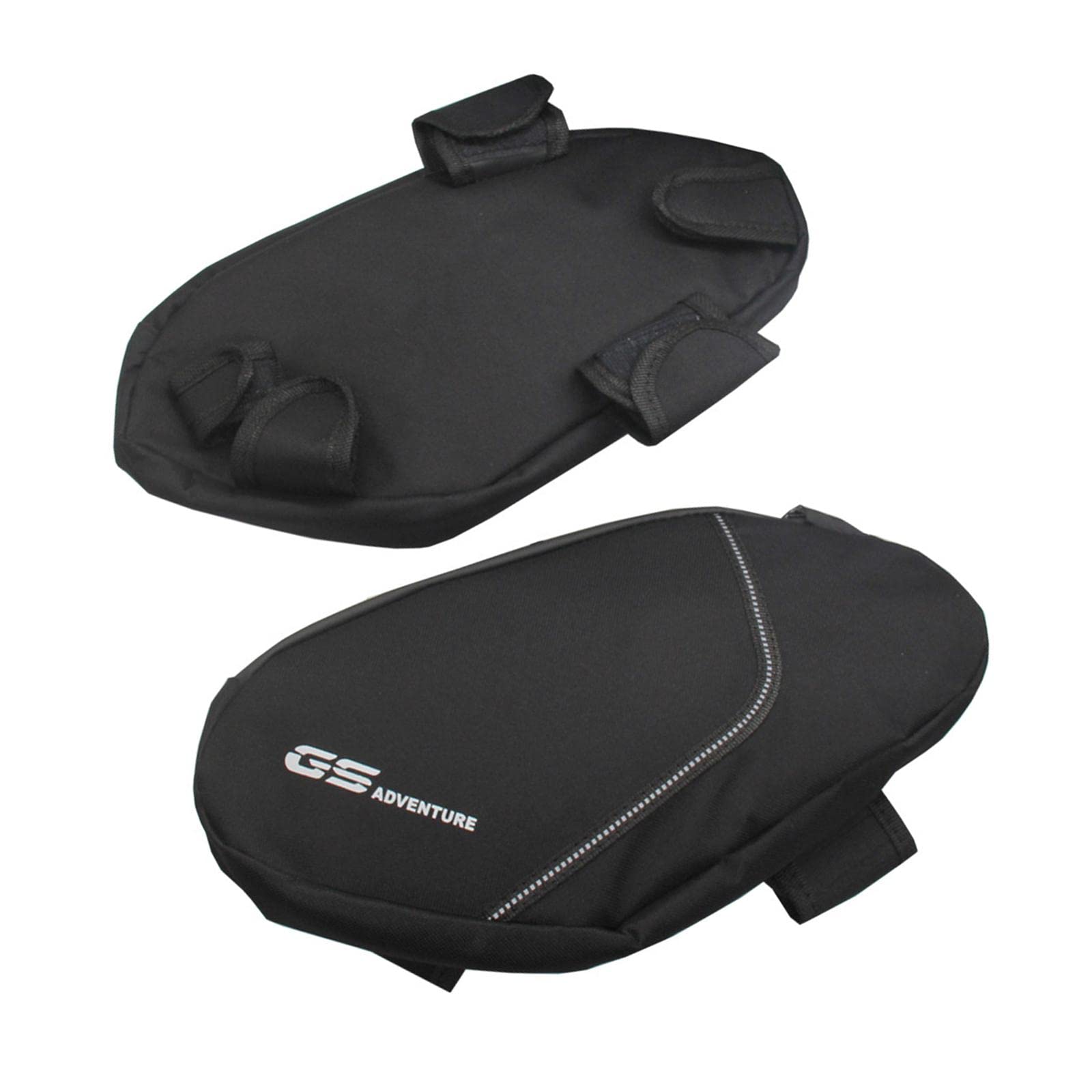 2Pcs Frame Crash Bar Travel Bag Durable Black for BMW R1250GS Adventure-image-9