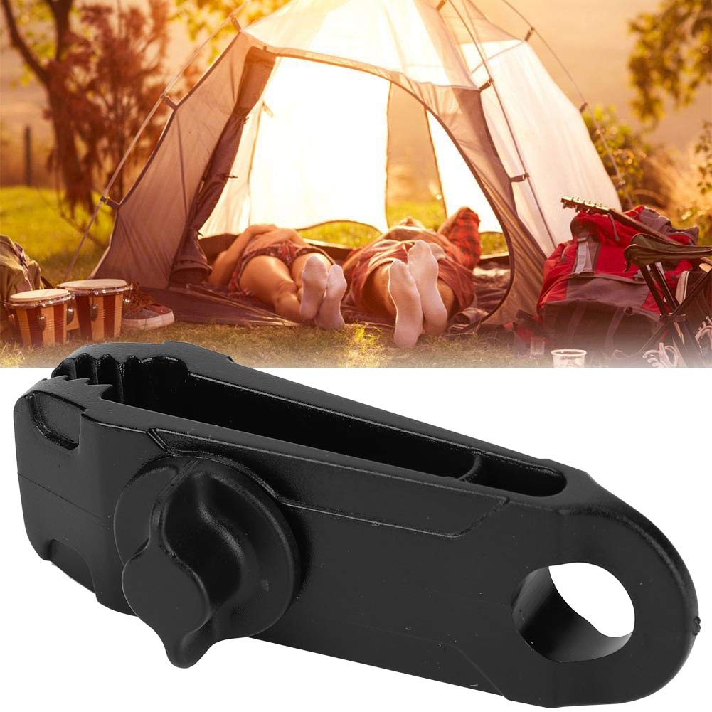 Kuuleyn Zelt-Clip, Planen-Clip-Klemme, 8 Stück Outdoor-Camping-Zelt-Clip aus Kunststoff, Camping-Überdachung, Markisen, Windseil-Klemme, Winddicht mit
