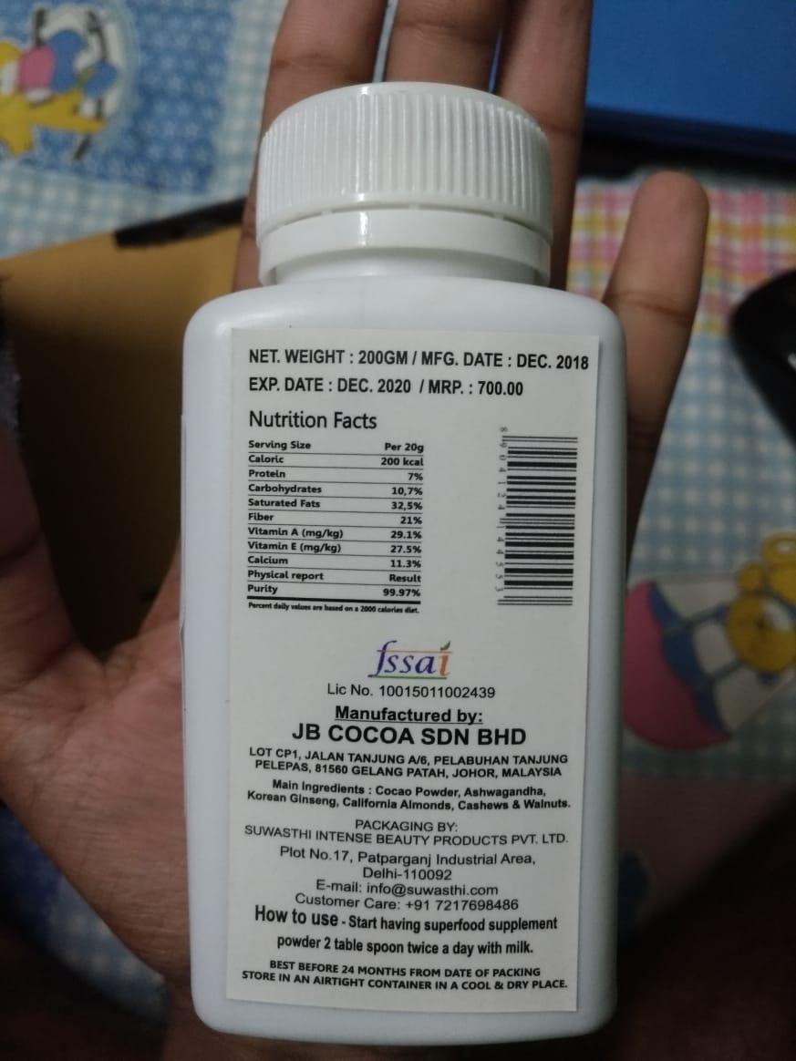 Buy True Herbs Superfood Supplement for immunity booster (300 GM Powder