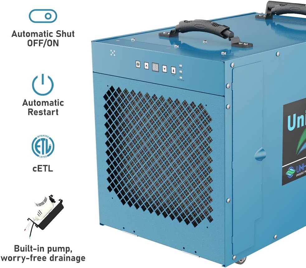Industrial Dehumidifier with Key Features